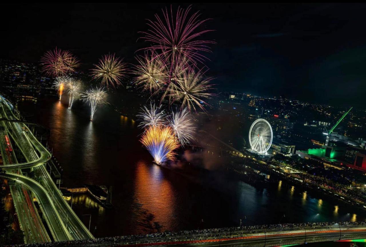 Brisbane Riverfront Oasis 2Bed Panoramic Riverview Экстерьер фото