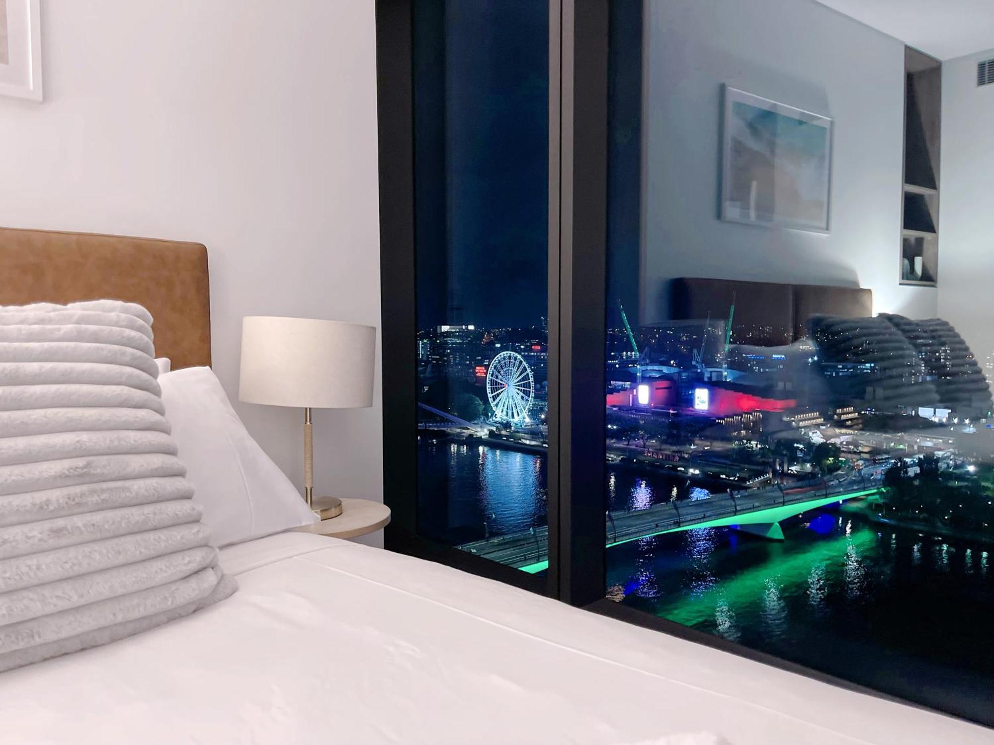 Brisbane Riverfront Oasis 2Bed Panoramic Riverview Экстерьер фото